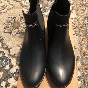 Nautica Black Ankle Boots